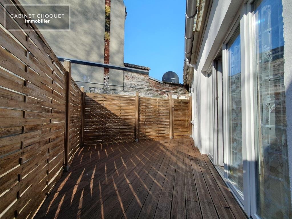 FACHES THUMESNIL - LIMITE LILLE & RONCHIN - F3 EN RDC AVEC TERRASSE ET PARKING - Disponible à partir du 14 août